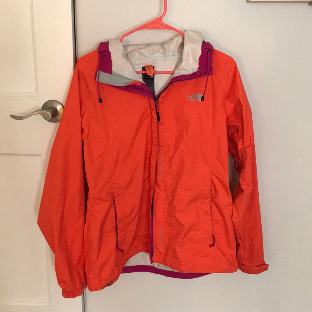 The north face rain jacket